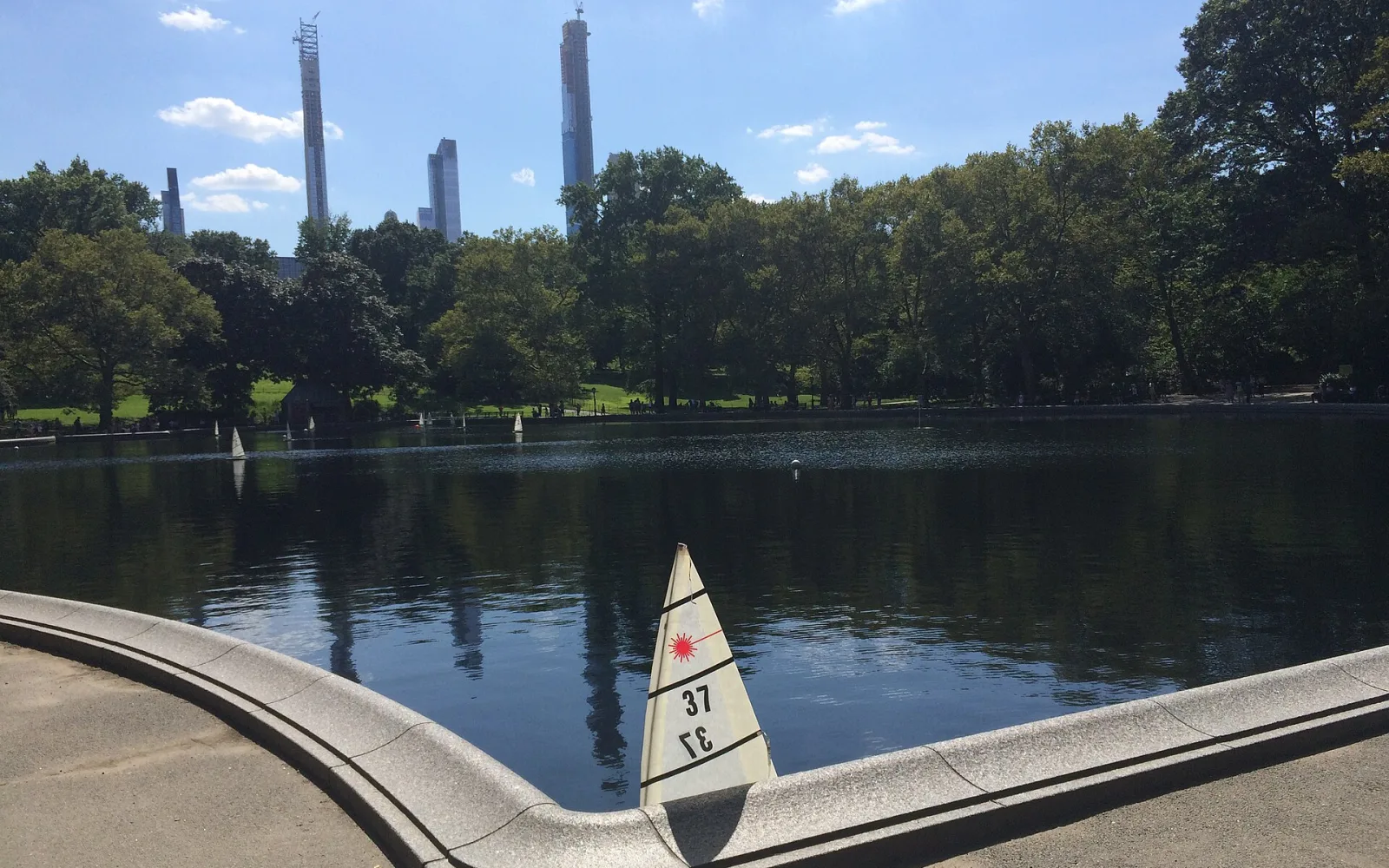 Conservatory Water in Central Park