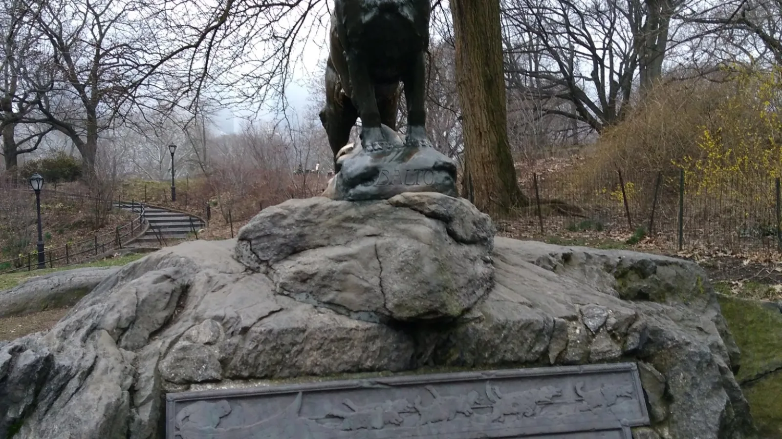 Balto Statue