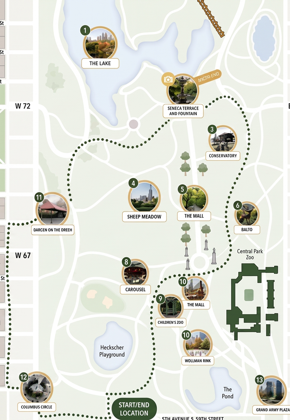 1 Hour Park and City Tour